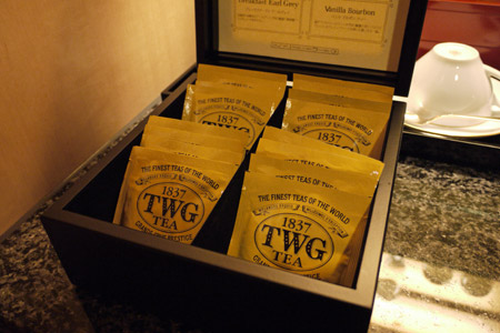 紅茶はシンガポールのTWG