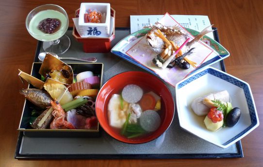 OSECHI break fast in room ヒルトン東京