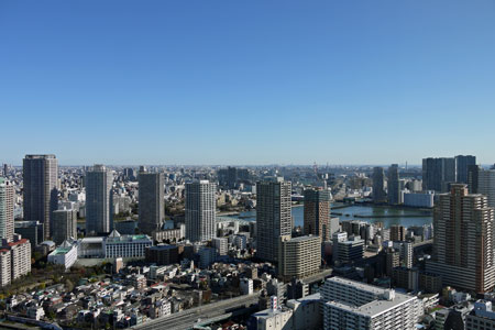 客室からの景色